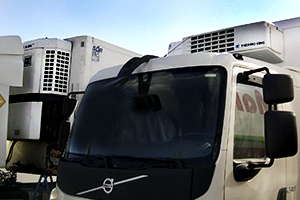 Equipo Thermoking exterior para camión ligero.