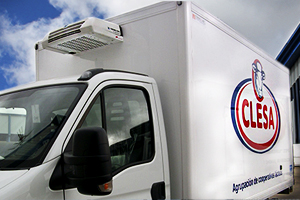 Camion frigorífico electrofrisa.